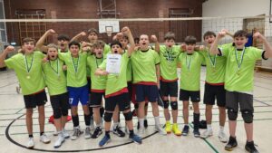 Read more about the article Erfolgreiche Jugendmeisterschaften im Volleyball: U14 und U16 werden Rheinhessenmeister! 