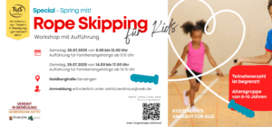 Read more about the article Spring mit! – Rope Skipping für Kids