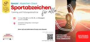 Read more about the article Werde fit für das Deutsche Sportabzeichen!
