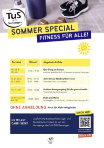 Read more about the article Sommer Special 2026